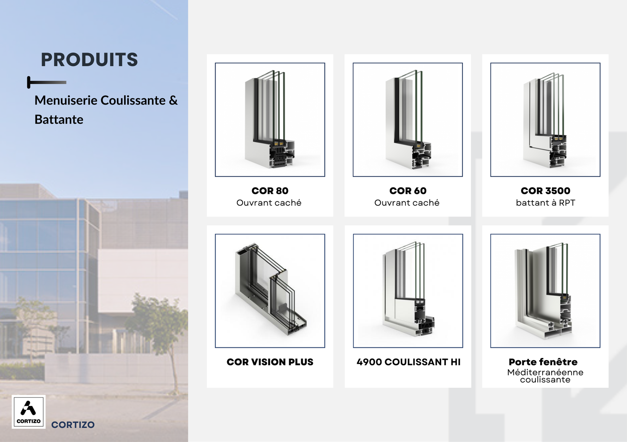 Menuiserie Cortizo